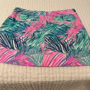 Lilly Pulitzer Tropical Pink and Green Skirt